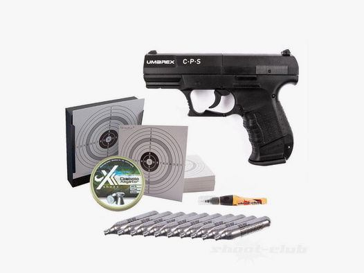 Umarex CPS CO2 Pistole 4,5mm Diabolo - Set