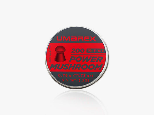 Umarex Power Mushroom Diabolos .5,5 mm 200 Stück - Bleifrei