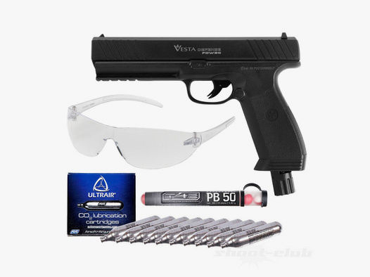 Vesta PDW.50 RAM Pistole Trainings Marker .50 Set Pepperballs und Wartungskapseln