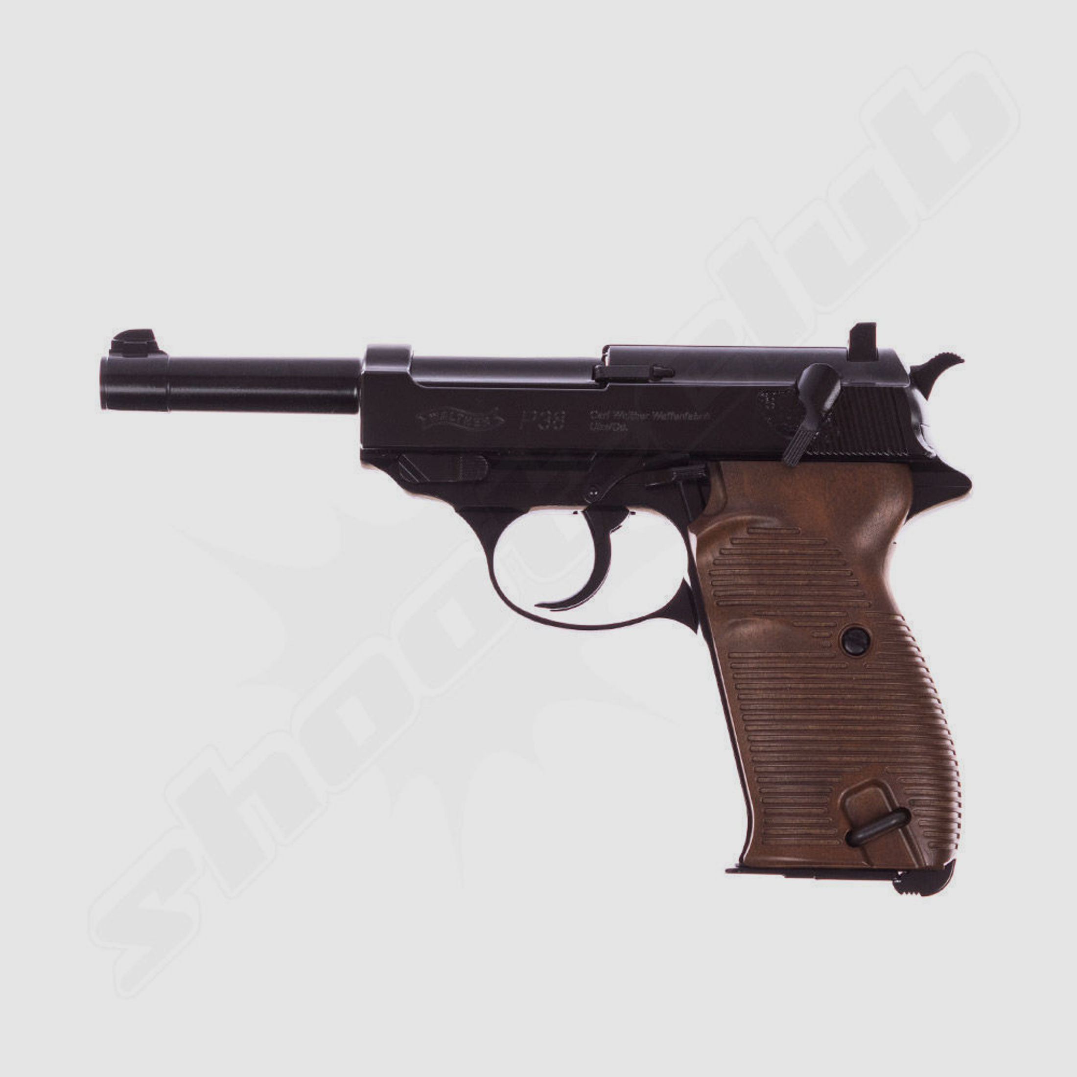 Walther P38 CO2 Pistole mit Blowback - 4,5mm Stahl BBs