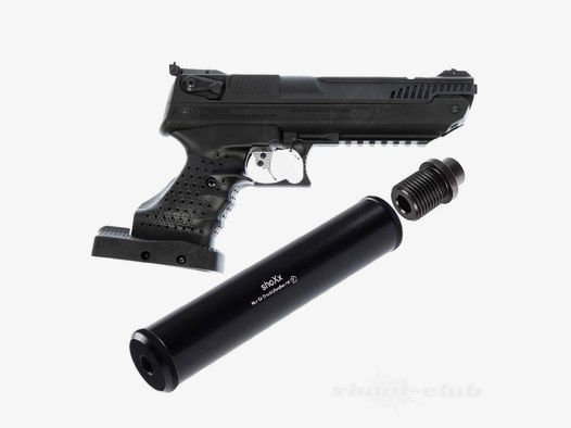 Zoraki HP01 Luftpistole 4,5mm inkl. Schalldämpfer und Adapter
