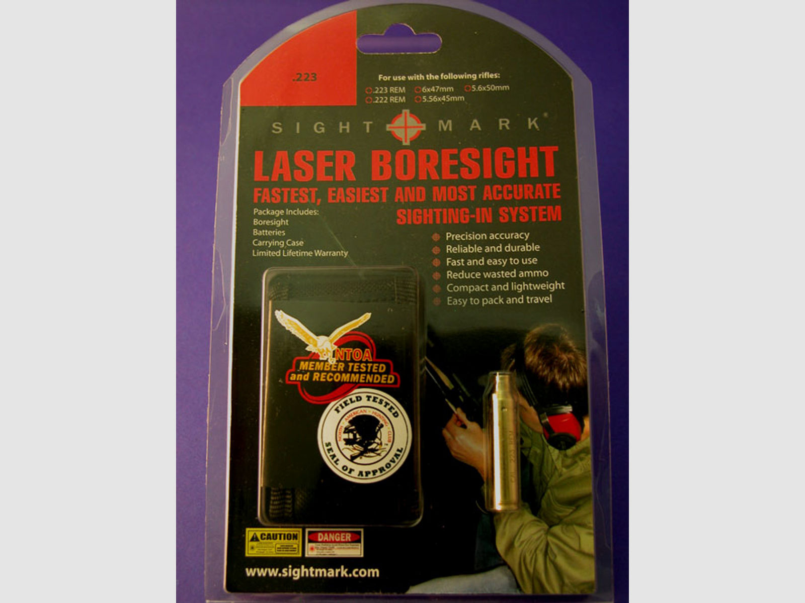 Sight-Mark Justier Laser-Patrone für Kal. 223Rem, 222Rem, 6x47, 5,6x47