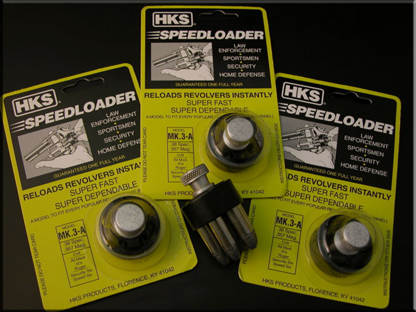 HKS Speedloader Mod. MK3-A, 3Stück