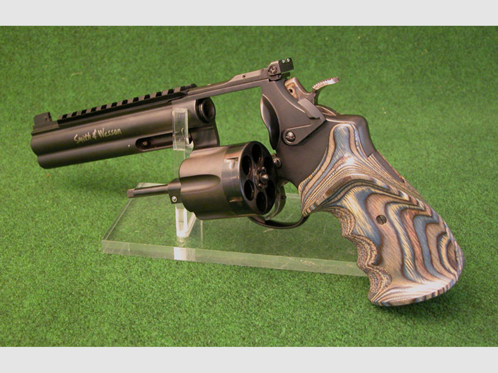 BLACK CUSTOM TARGET S&W Mod. 29-5, 6,5"Zoll .44 Magnum