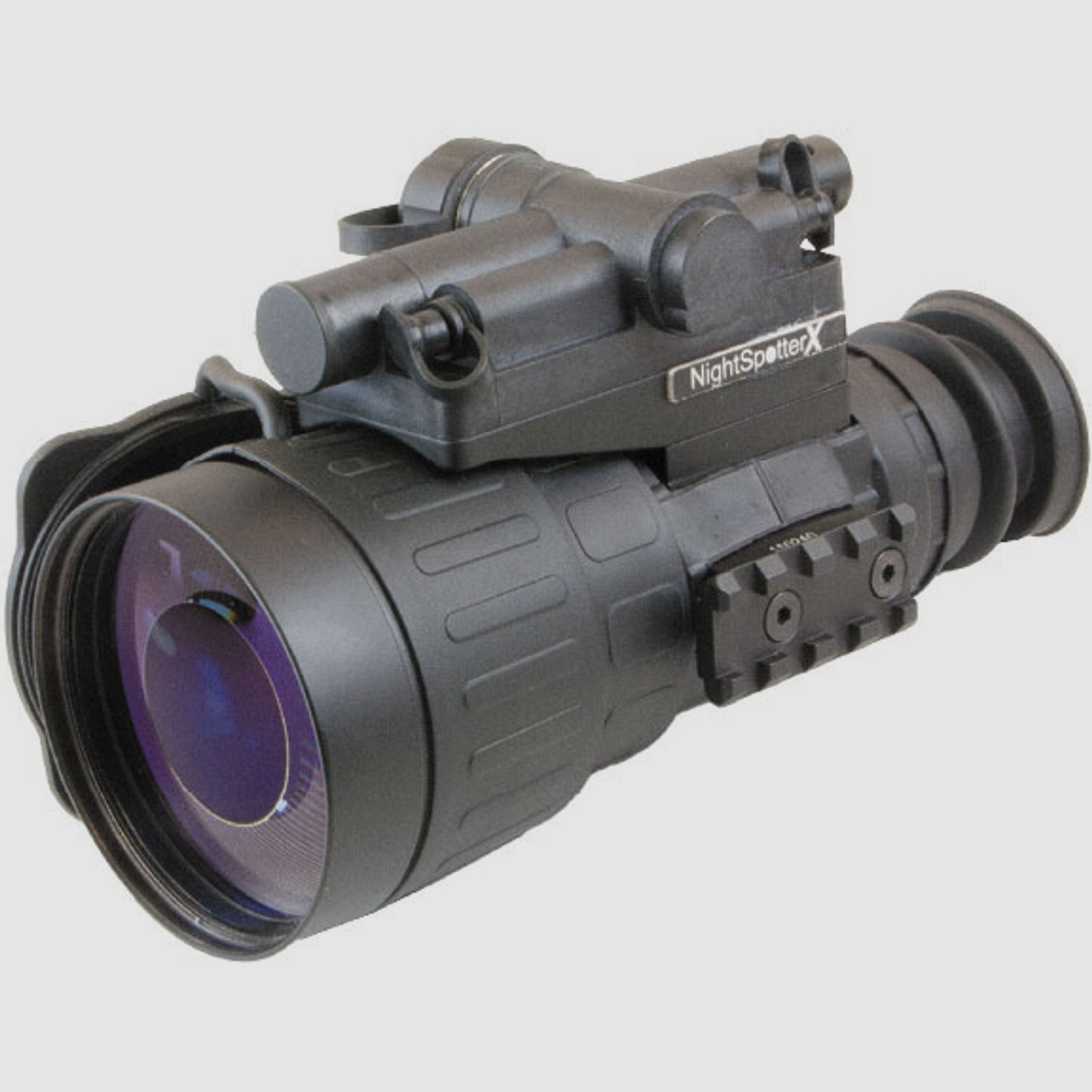 Nachtsicht Vorsatzgerät Eurohunt Nightspotter X PHOTONIS GRÜN Gen 2+ mit BKA Bescheid Nachtsichtgerät