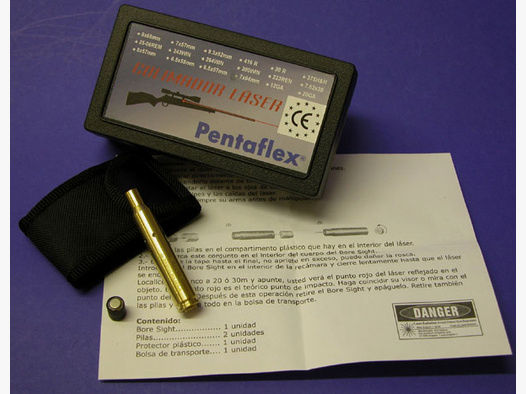 PENTAFLEX Laser Justier-Patrone Kal. .222 Remington