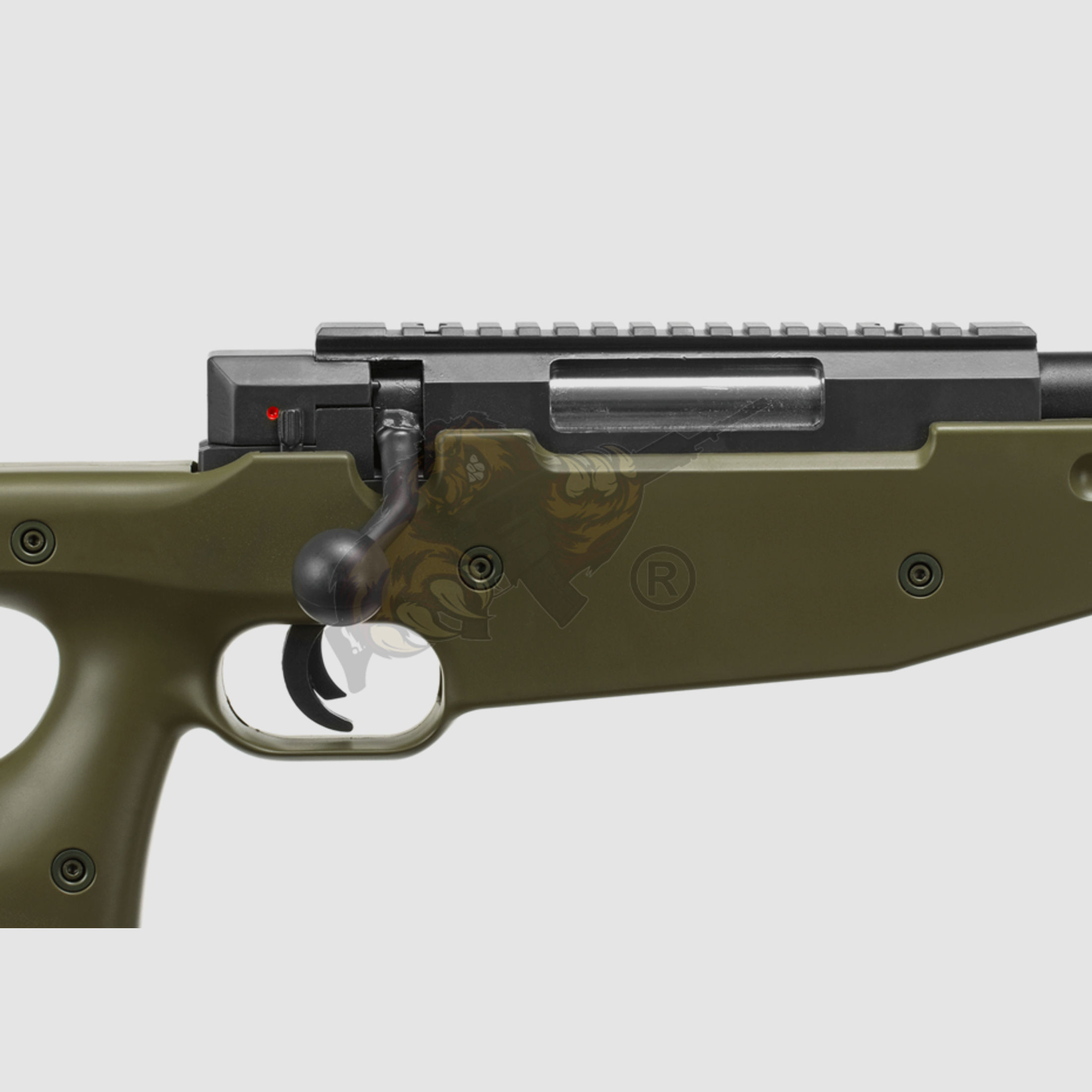 L96 Sniper Rifle Airsoft OD - Well -F-