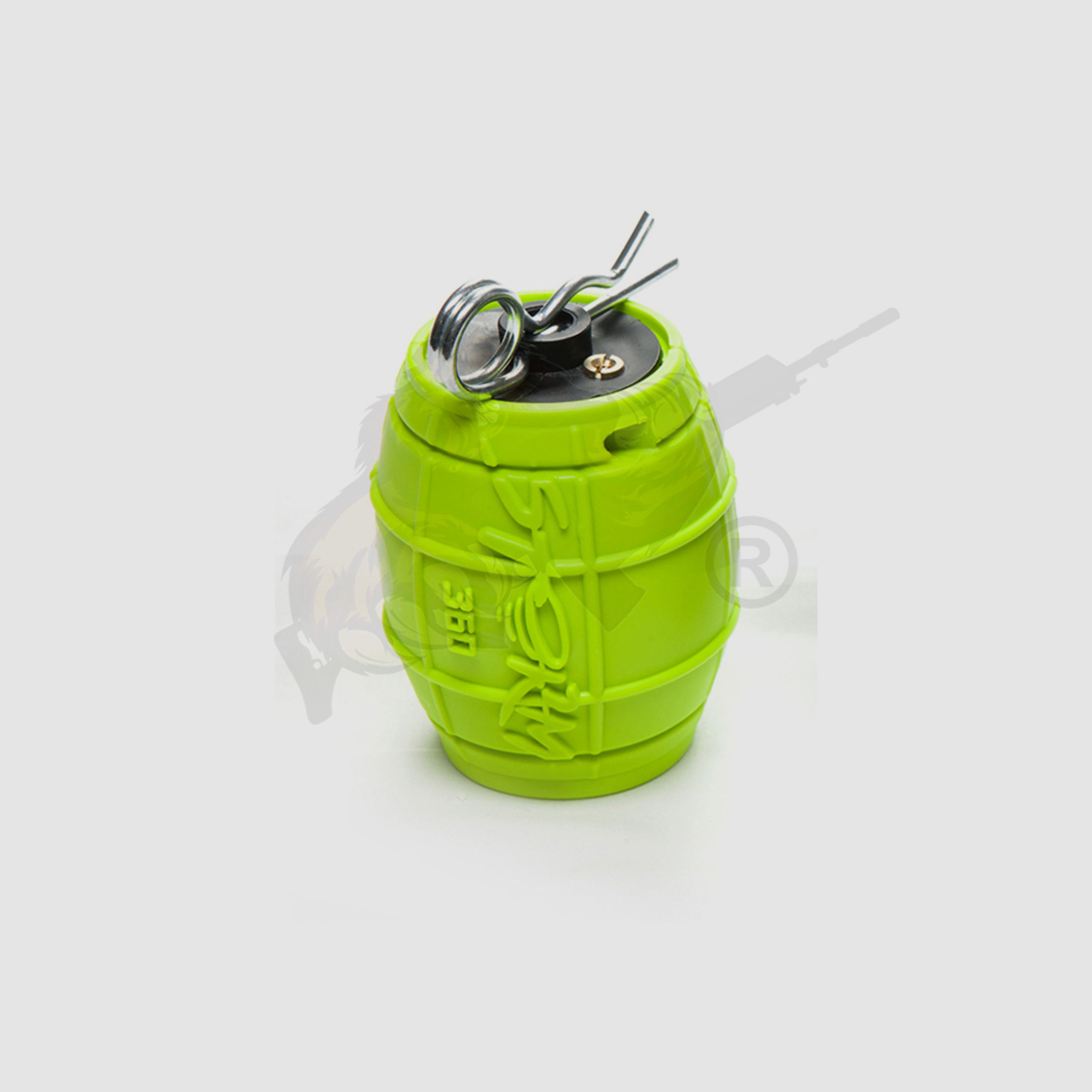 Storm Grenade 360 Impact Lime Green - Airsoft Granate mit Aufschlagzünder