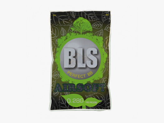 BLS Airsoft Bio (TüV) BB`s 0.28g (3500 Stück) - Black