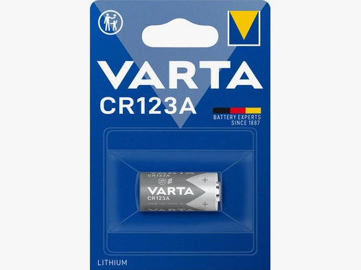 CR123 Lithium Batterie 3V 1600 mAh - Varta
