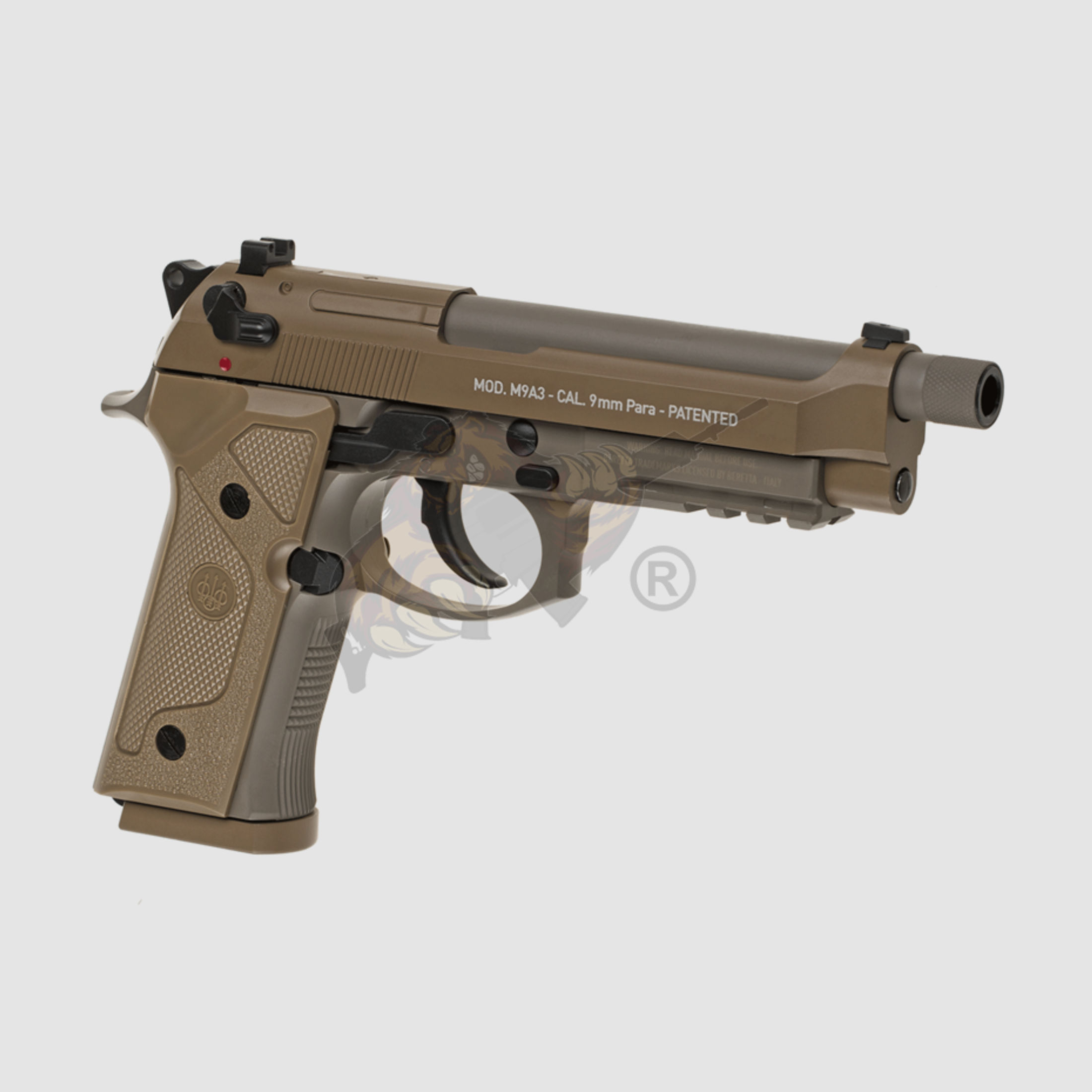 Beretta M9 A3 FDE Co2 Blowback -F-