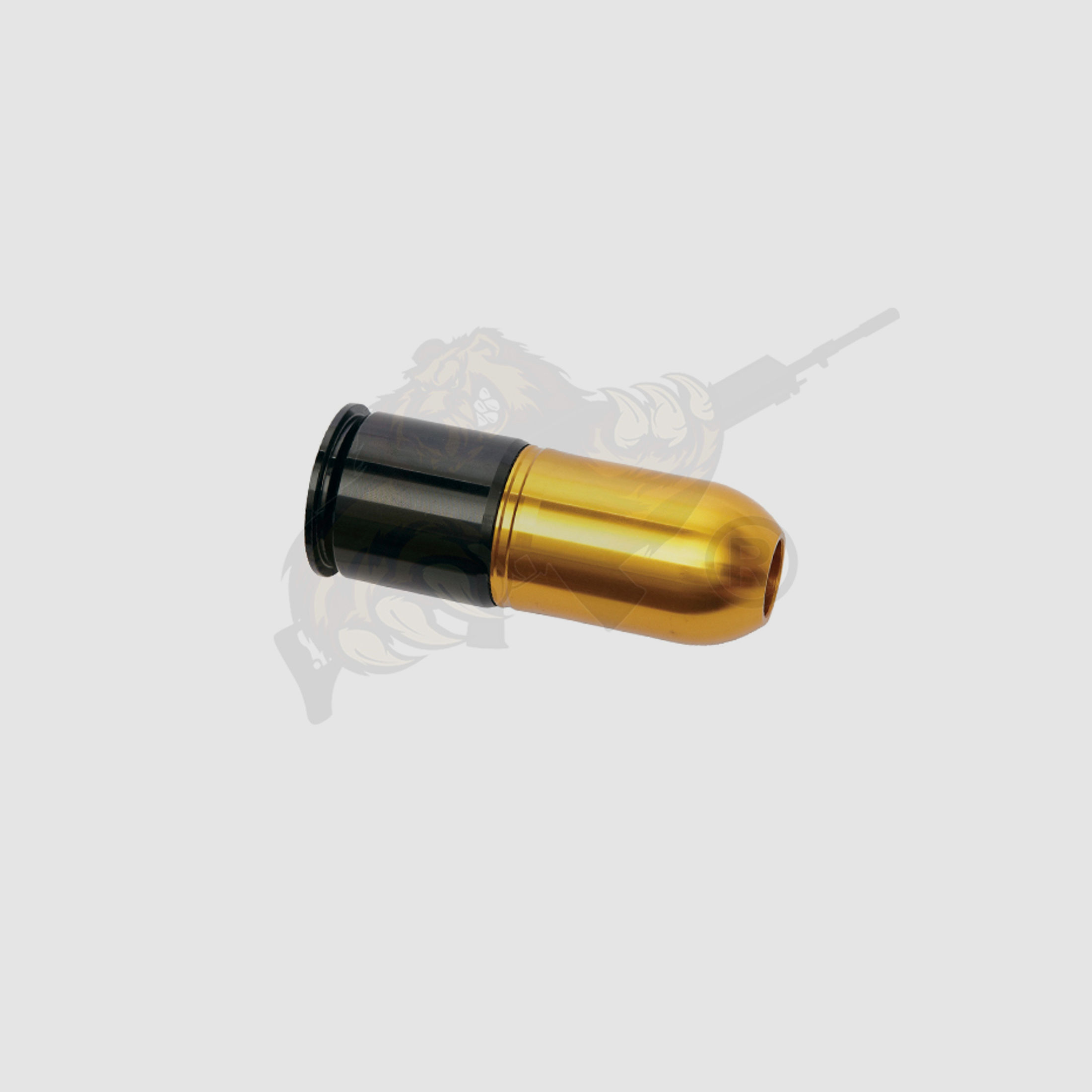 40mm BB-Shower Long Airsoft Granate black/copper - 80 rds 6mm