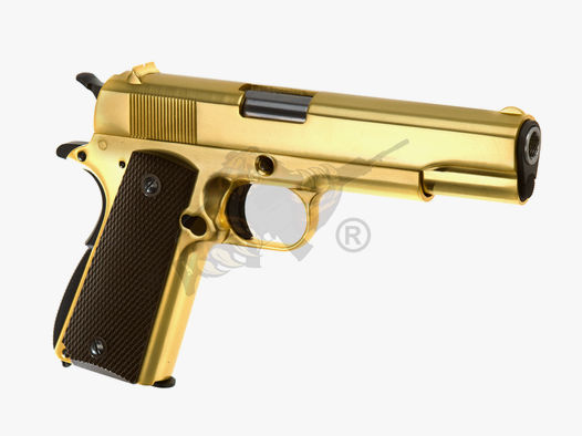 M1911 Gold Full Metal GBB - WE