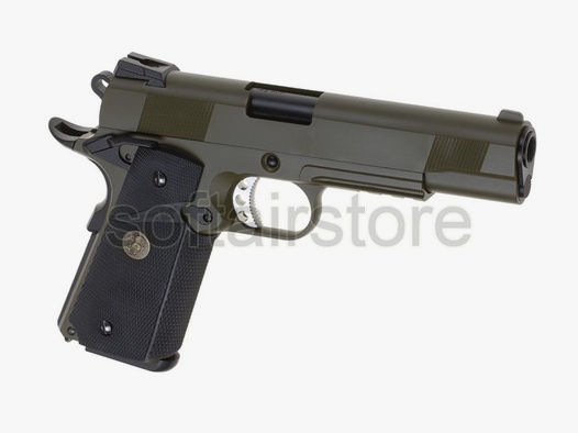 M1911 MEU Tactical Full Metal, GBB OD -F-