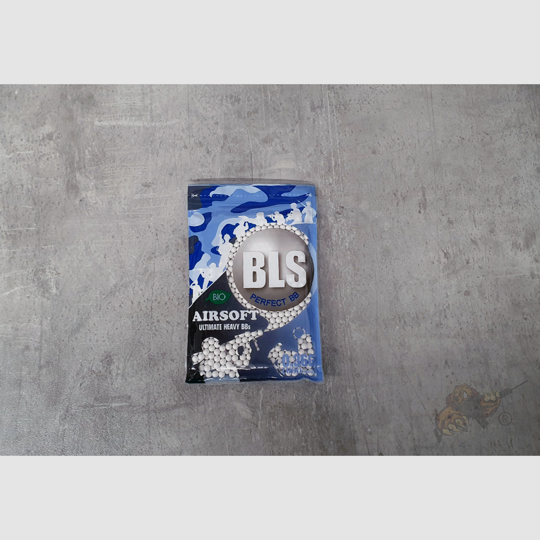 BLS Airsoft High Precision Bio BB`s 0.36g (1000 Stück)