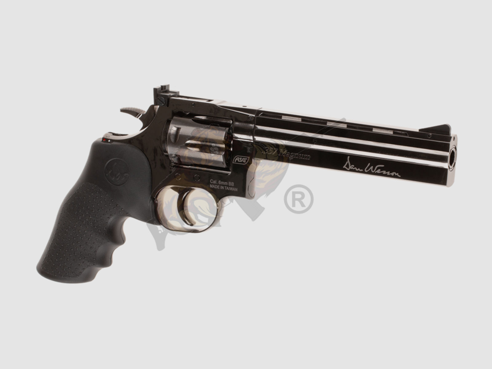 Dan Wesson 715 Steel Grey 6 Inch Revolver Full Metal Co2 -F-