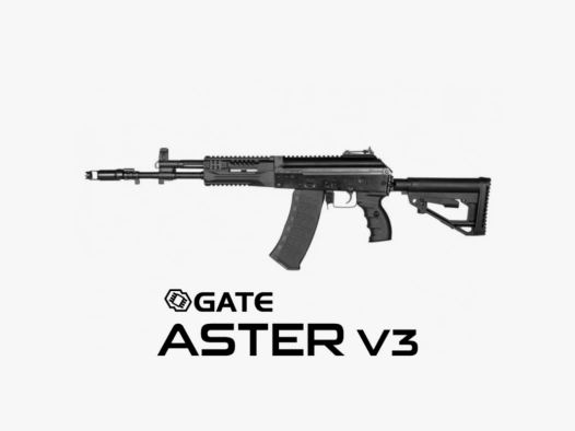 AK12 Essential  Stahl-Version mit Gate Aster V3 frei ab 18 Schwarz | E&L