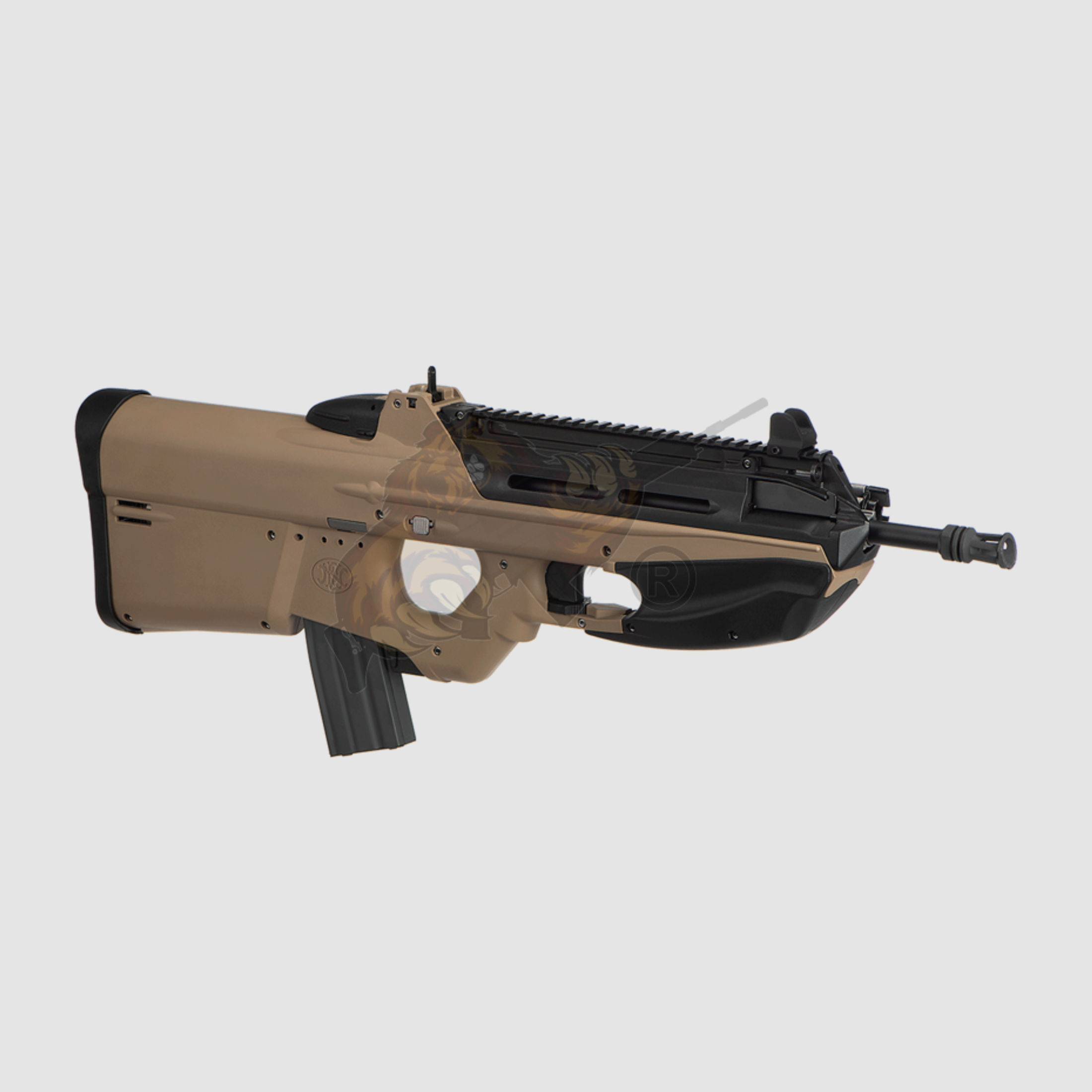 G&G FN F2000 Tactical mit ETU + Mosfet FN Herstal Lizenzversion -  in Desert Airsoft S-AEG