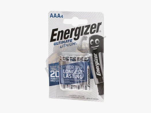 LR03 AAA Ultimate Lithium 4er Pack - Energizer