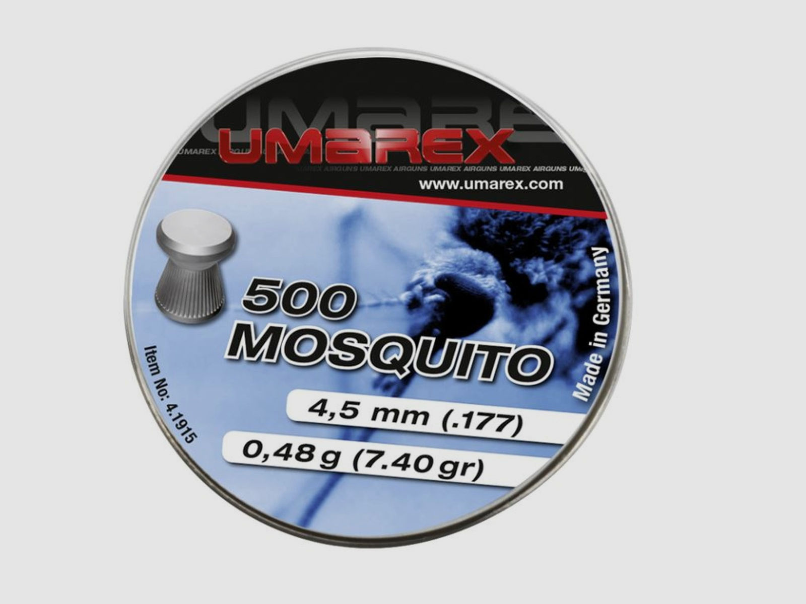 Umarex Mosquito- Flachkopf cal. 4,5mm (.177) 500 Stück