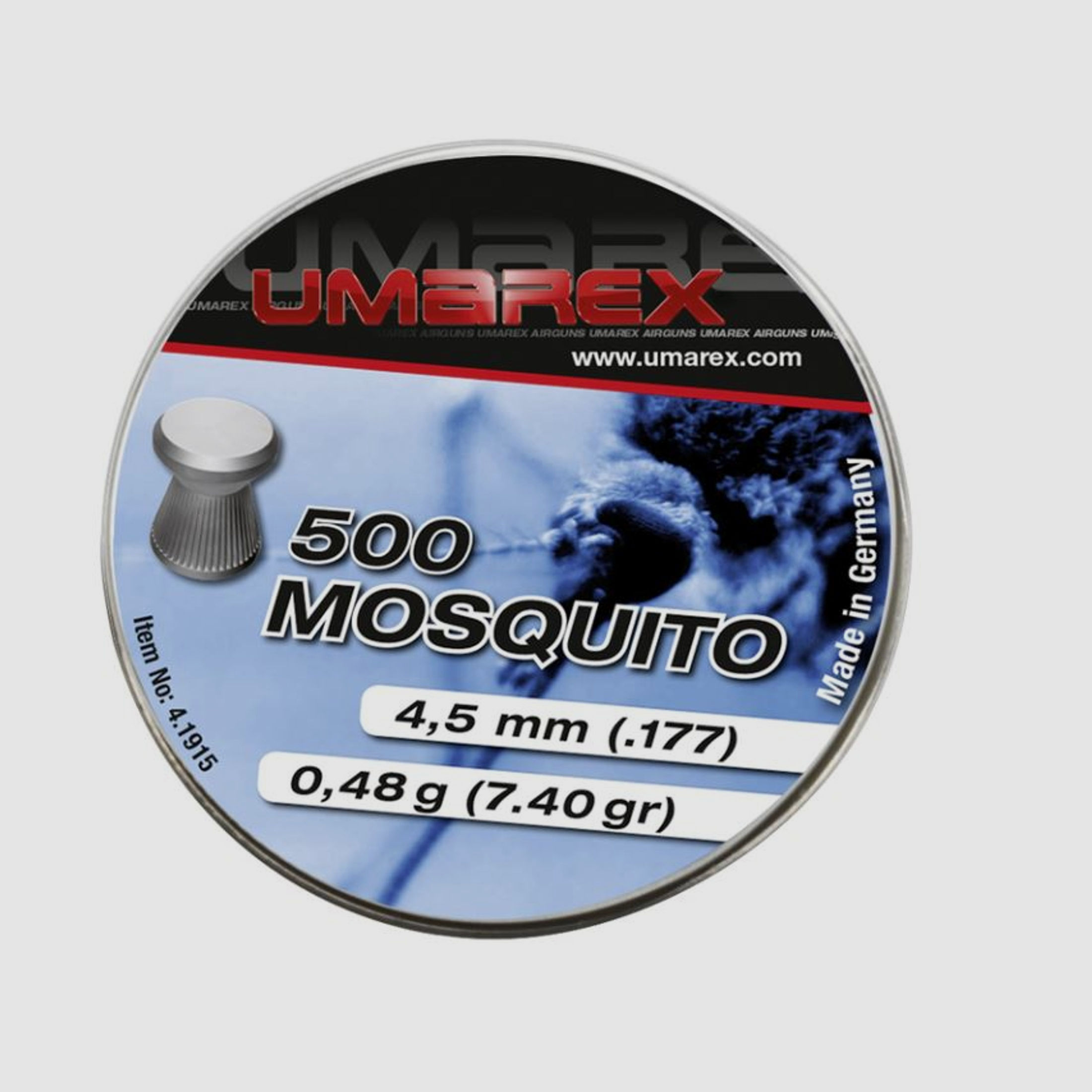 Umarex Mosquito- Flachkopf cal. 4,5mm (.177) 500 Stück