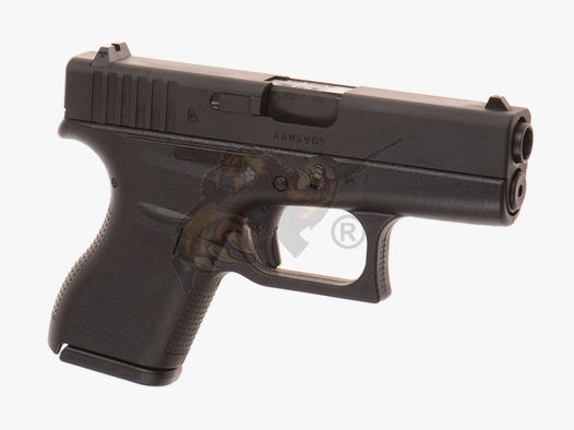 Glock 42 mit Metallschlitten GBB Schwarz - VfC