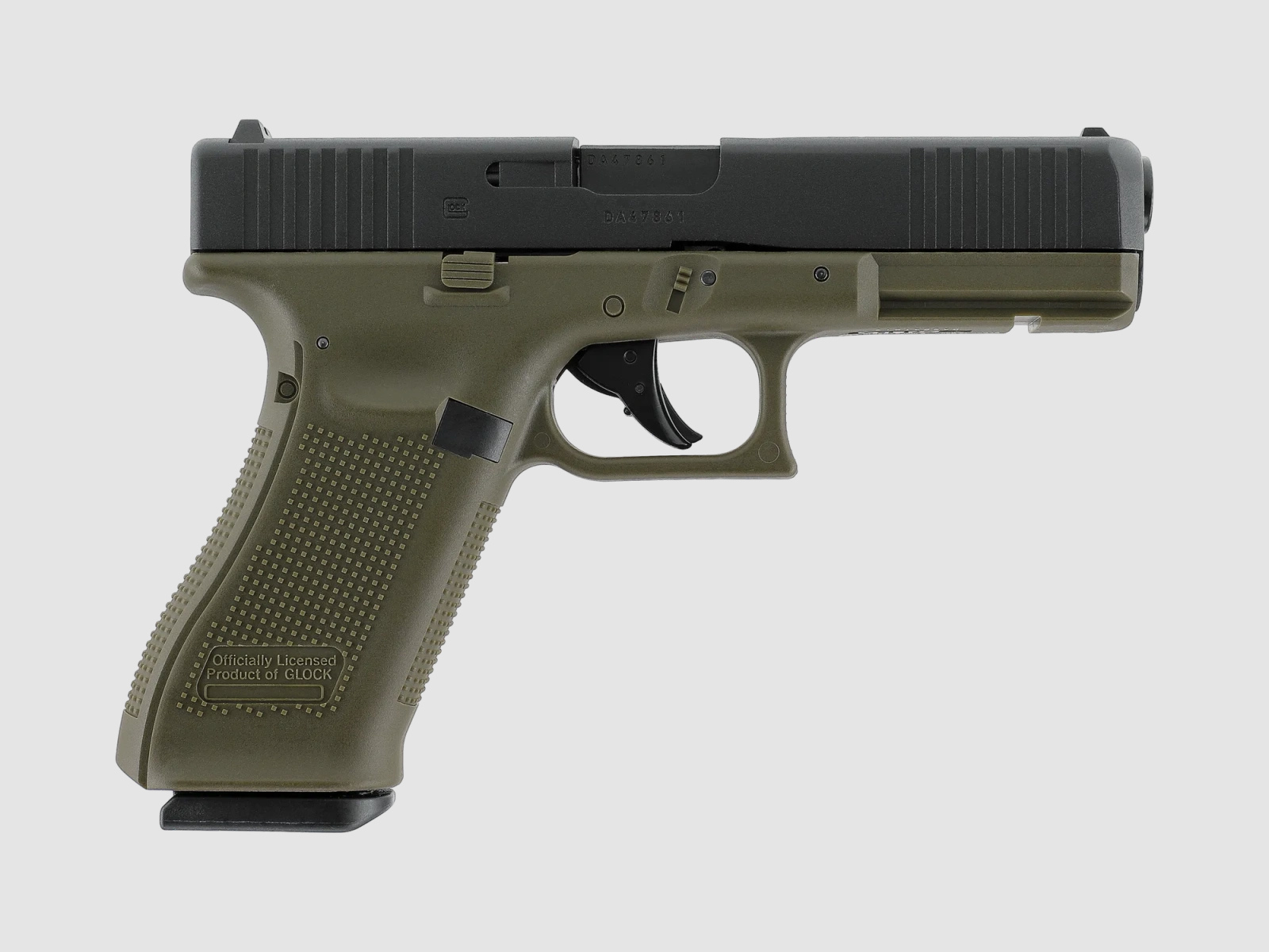 Glock 17 Gen5 - Metal Slide, Co2 GBB - Battlefield Green | UMAREX