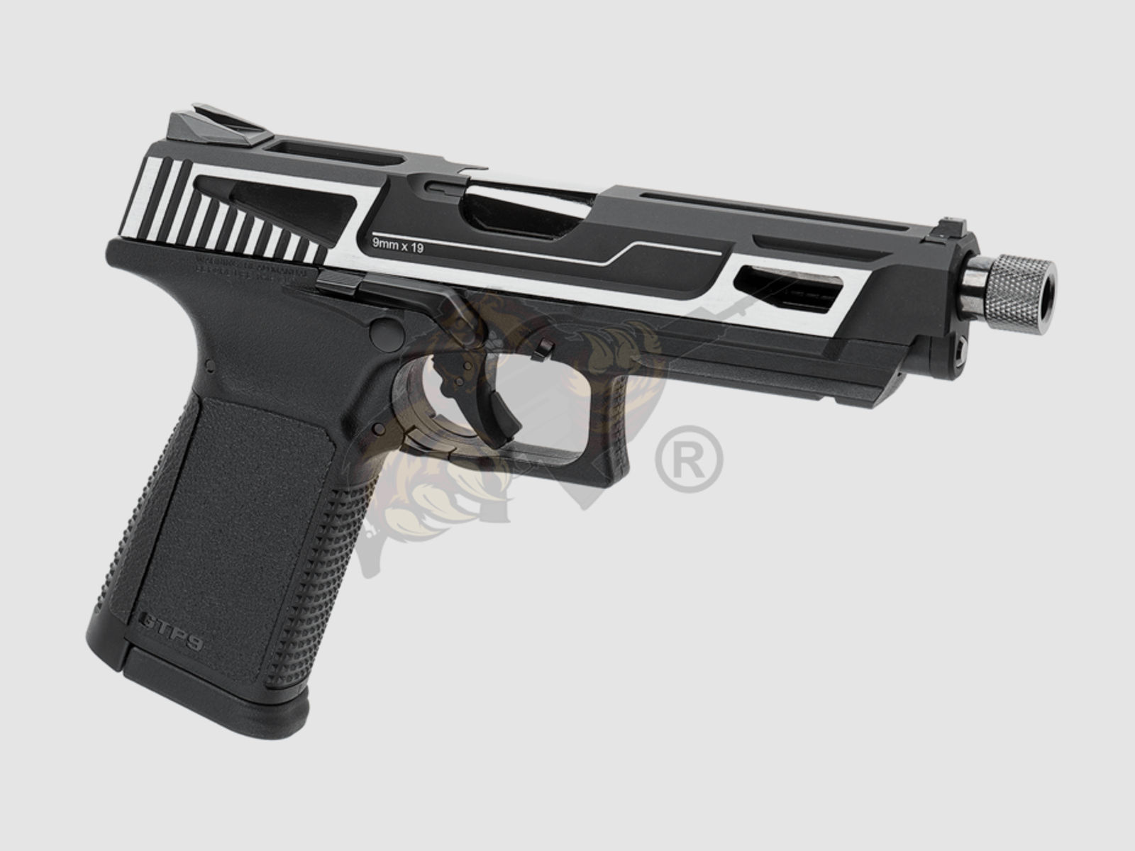 G&G GTP9 MS GBB Airsoft Pistole Metall Version in Dual Tone -F-