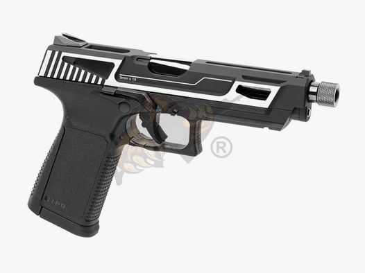 G&G GTP9 MS GBB Airsoft Pistole Metall Version in Dual Tone -F-