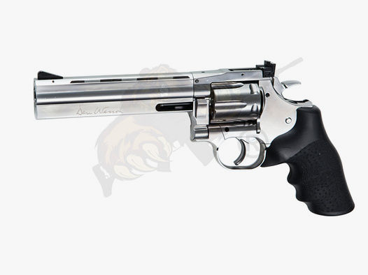 Dan Wesson 715 Silver 6 Inch Revolver Full Metal Co2 -F-, low power