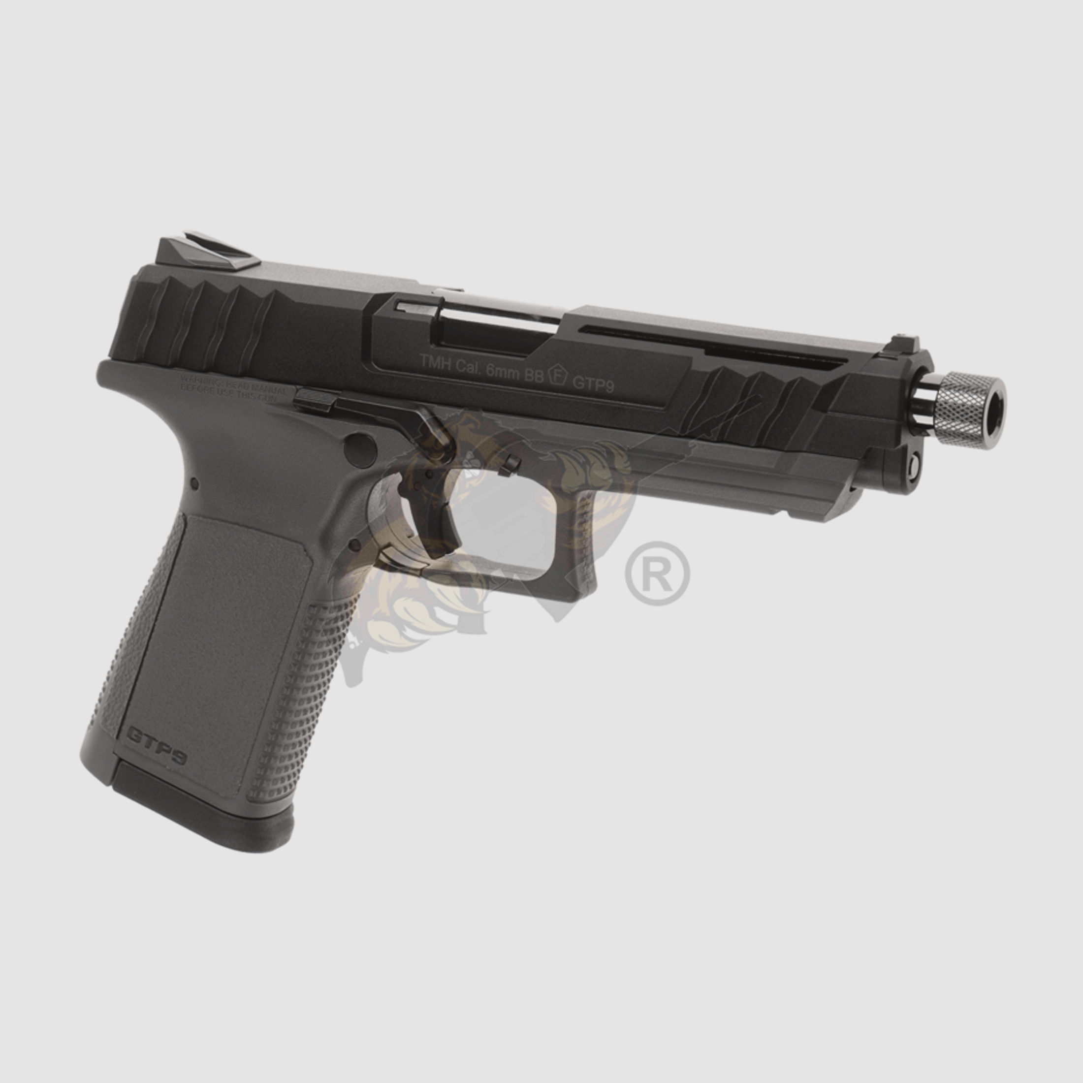 G&G GTP9 GBB Airsoft Pistole in Black/Grey -F-