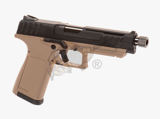 G&G GTP9 GBB Airsoft Pistole in Black/Desert -F-