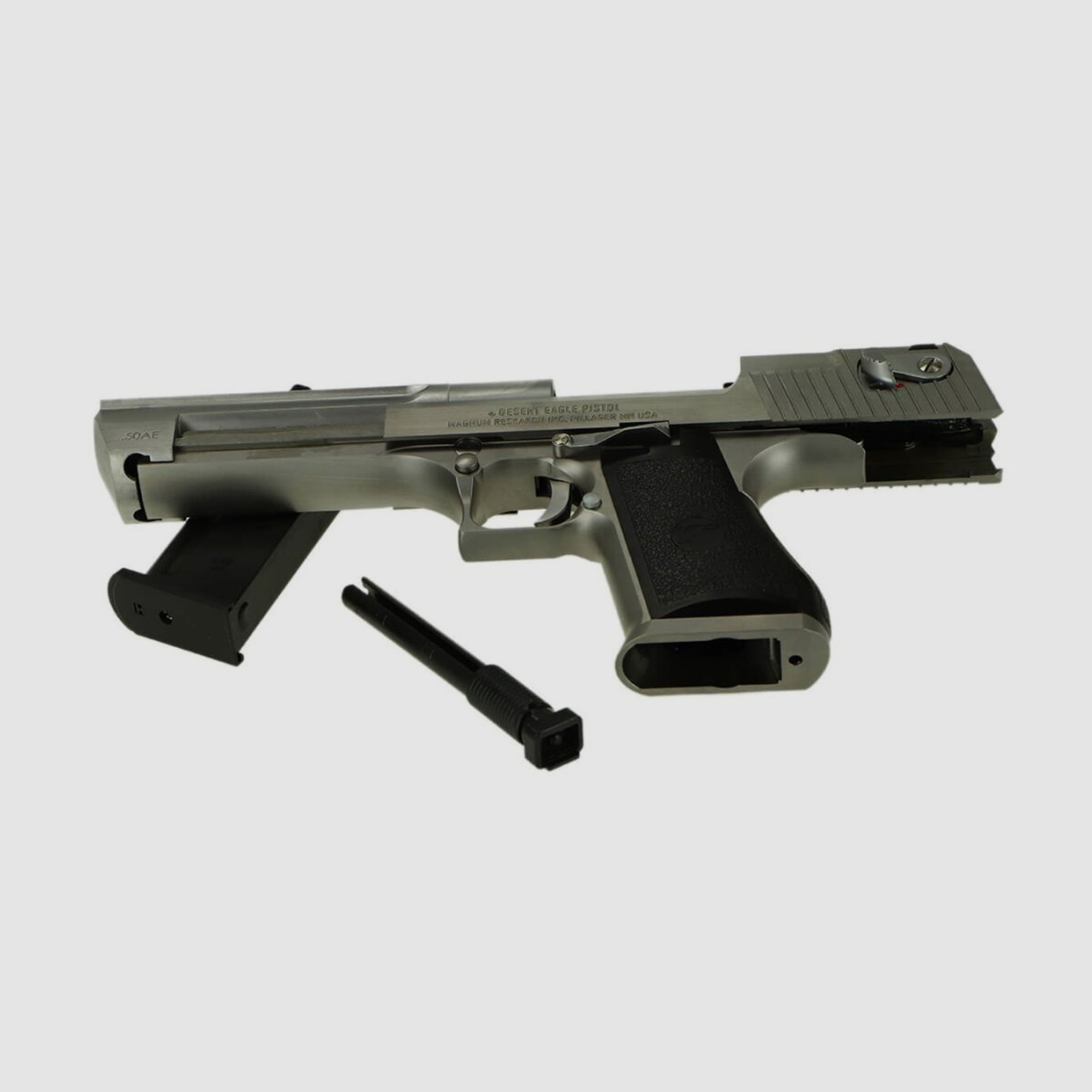 Desert Eagle .50AE GBB Softair Pistole, silber