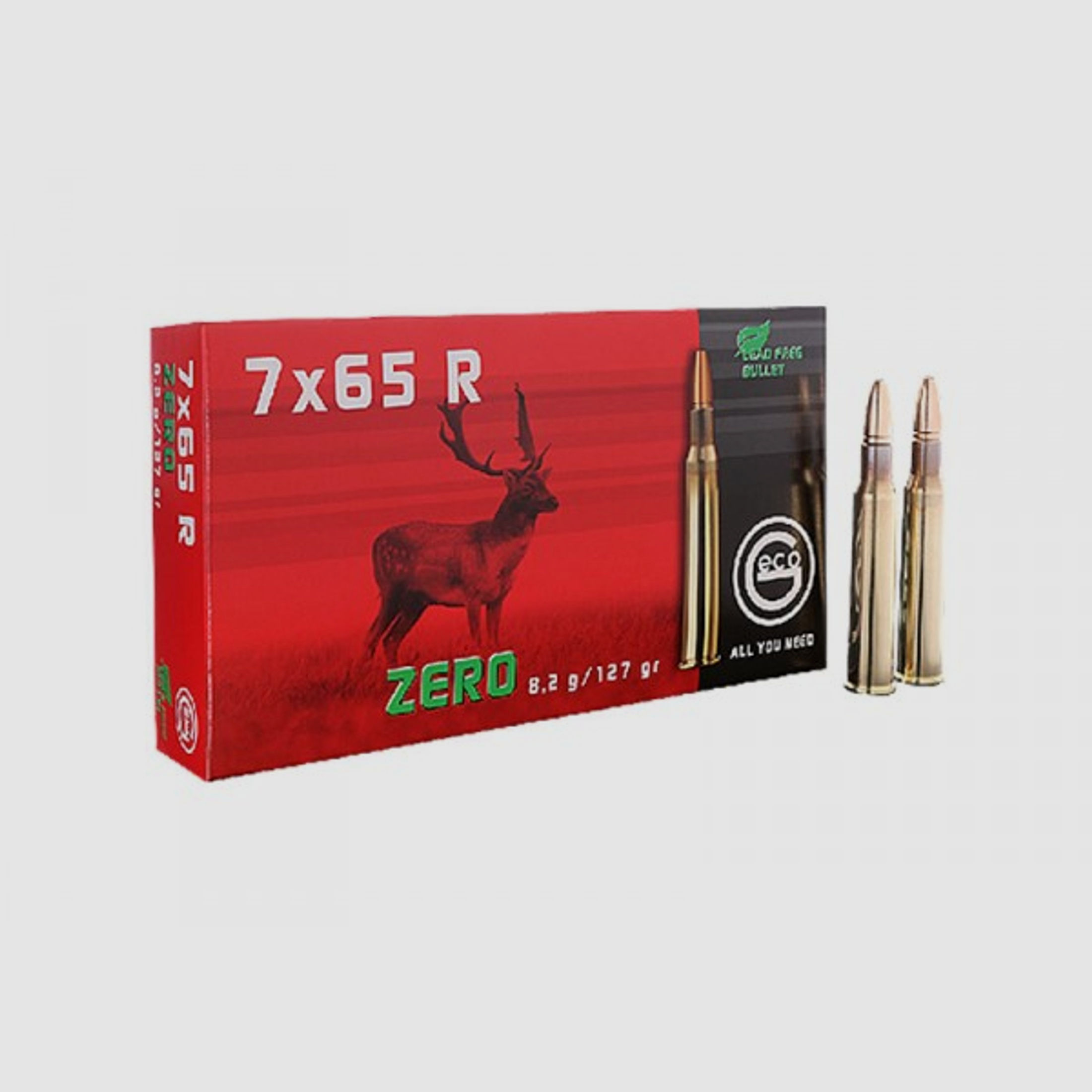 GECO ZERO 7X65 R bleifrei Munition 8,2 gr.
