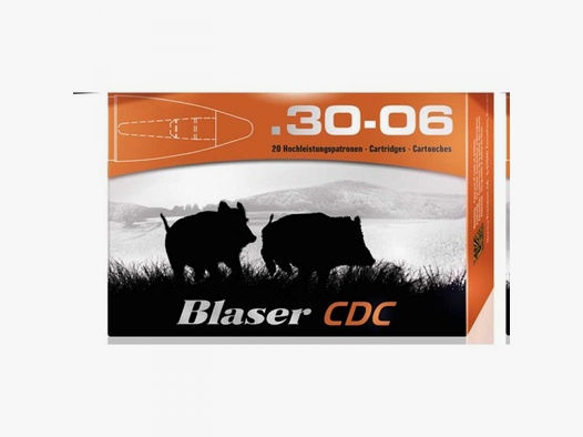 Blaser CDC .30.06 bleifreie Munition 10,4 gr.