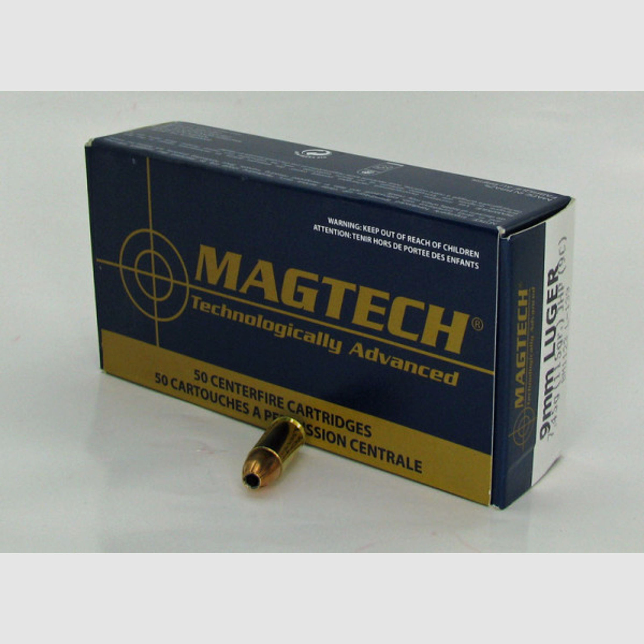Mag Tech 9mm Luger JHP 115 grs 50 Schuss