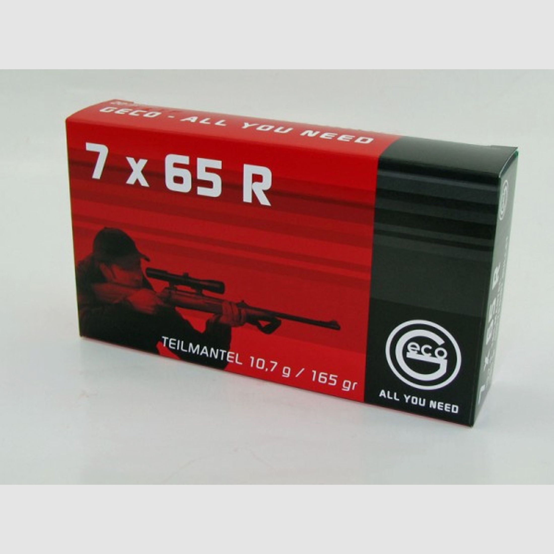Geco 7x65 R Teilmantel 20 Schuss
