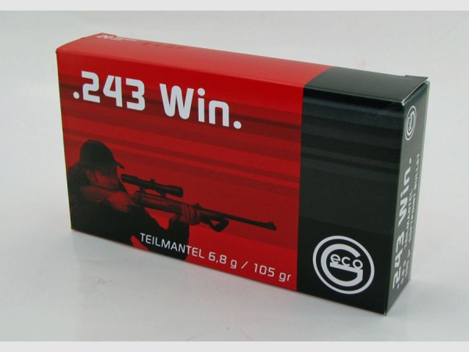 Geco 243 Win Teilmantel 20 Schuss