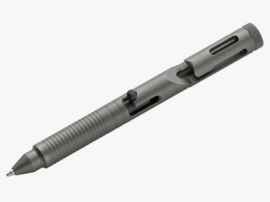 Böker Plus Tactical Pen CID cal .45 New Gen Aluminum Titangrau