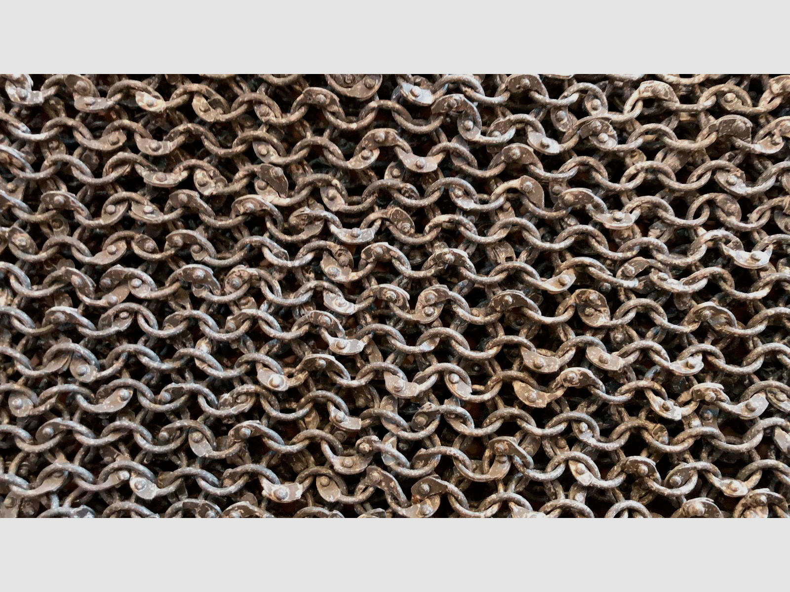 Kettenhemd Tunika - Geschwärztes Aluminium | 71653