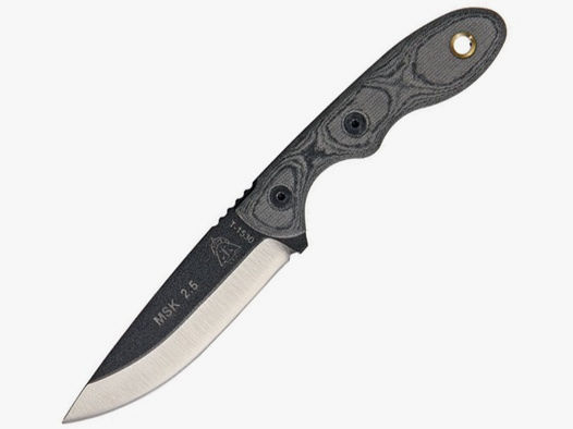 Mini Scandi Messer Black Linen | 94521