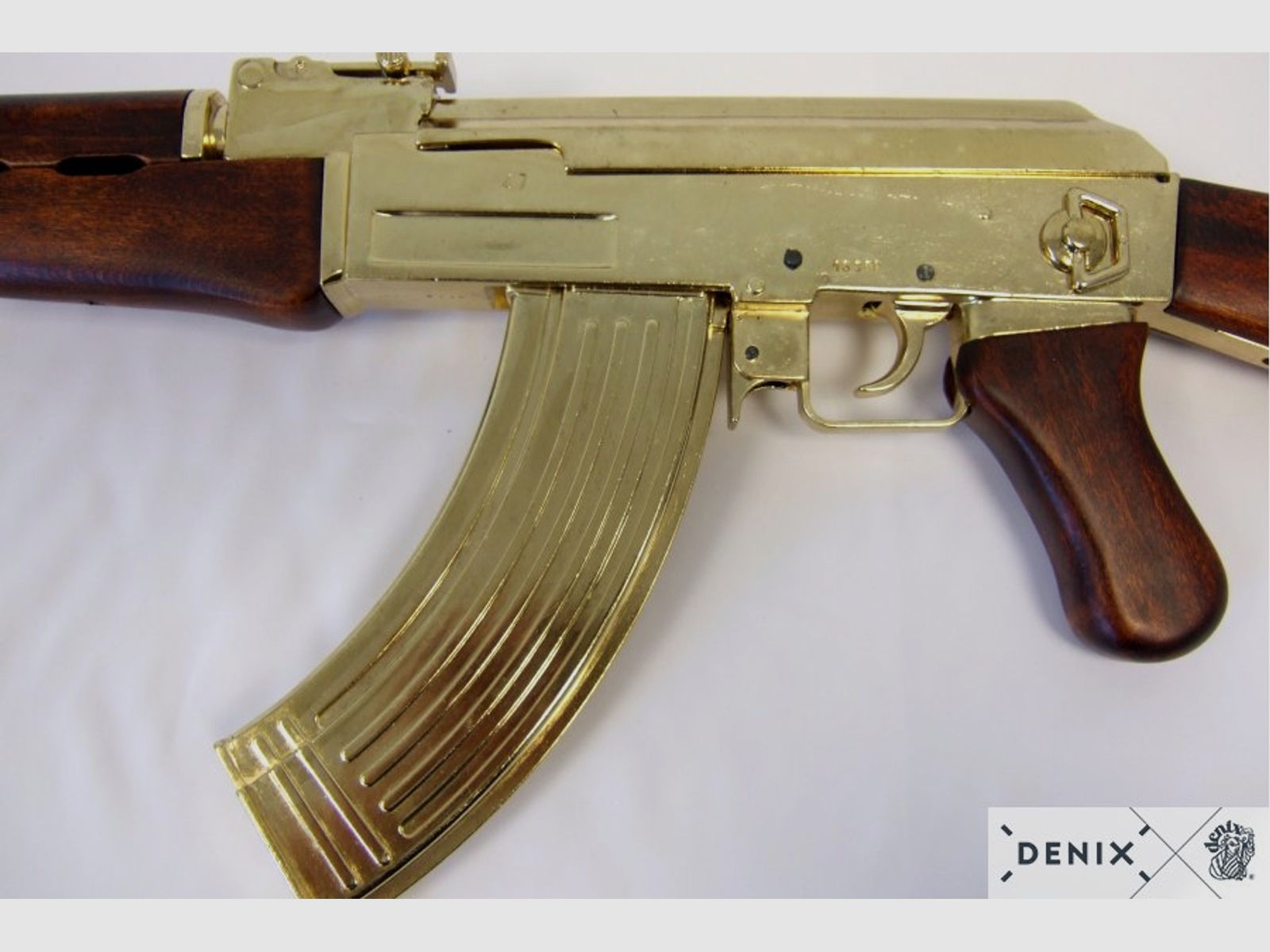 MG Kalaschnikow AK 47 von 1947 Russland, vergoldete Sadam-Ausführung | 88608