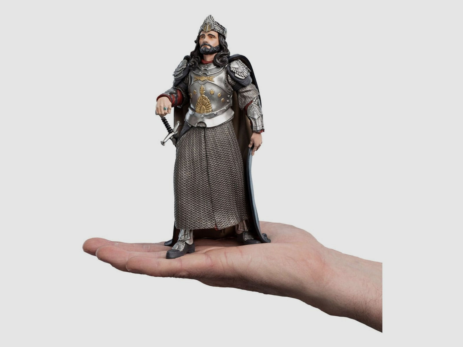 Herr der Ringe Mini Epics Vinyl Figur King Aragorn 19 cm | 42832