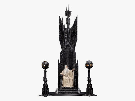 Der Herr der Ringe Statue 1/6 Saruman the White on Throne 110 cm | 42730