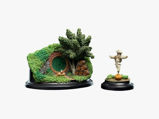 Der Hobbit: Eine unerwartete Reise Diorama Hobbit Hole - 15 Gardens Smial 14,5 x 8 cm | 42795