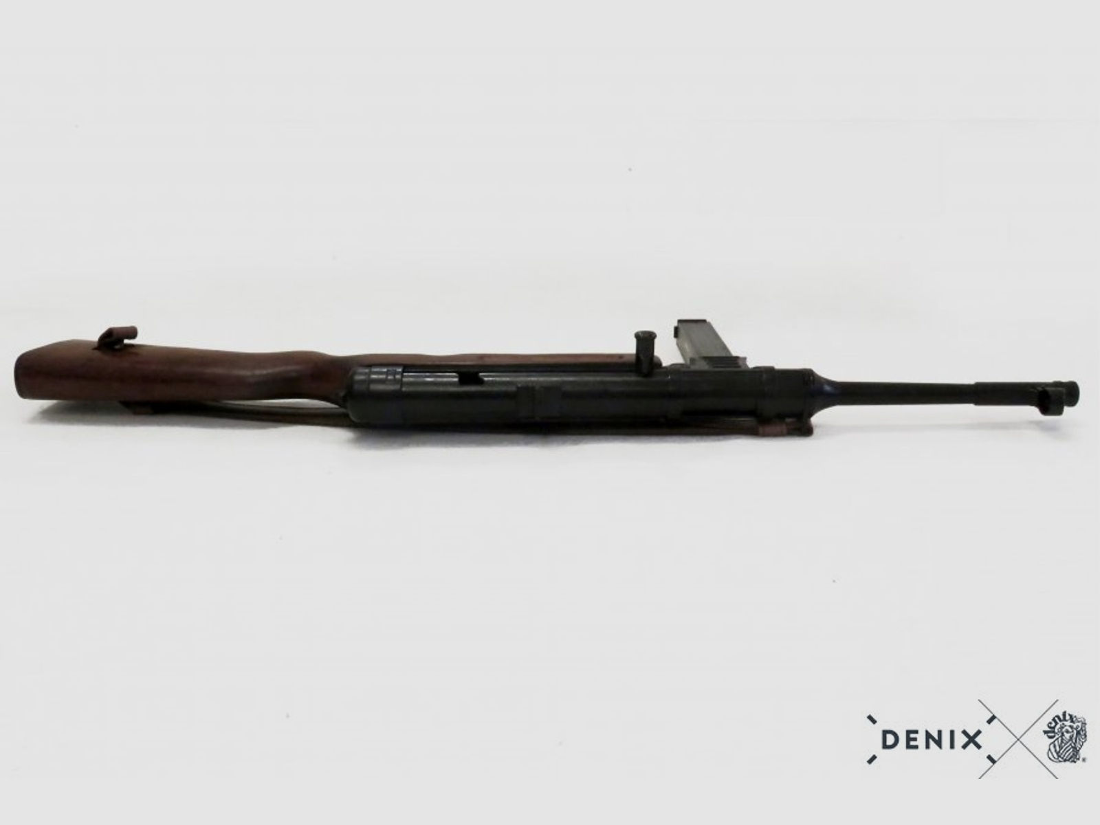 Deutsche MP 41 „Schmeisser“ mit Gurt aus Metall, Holzschaft, 9 mm, 2.WK | 88578