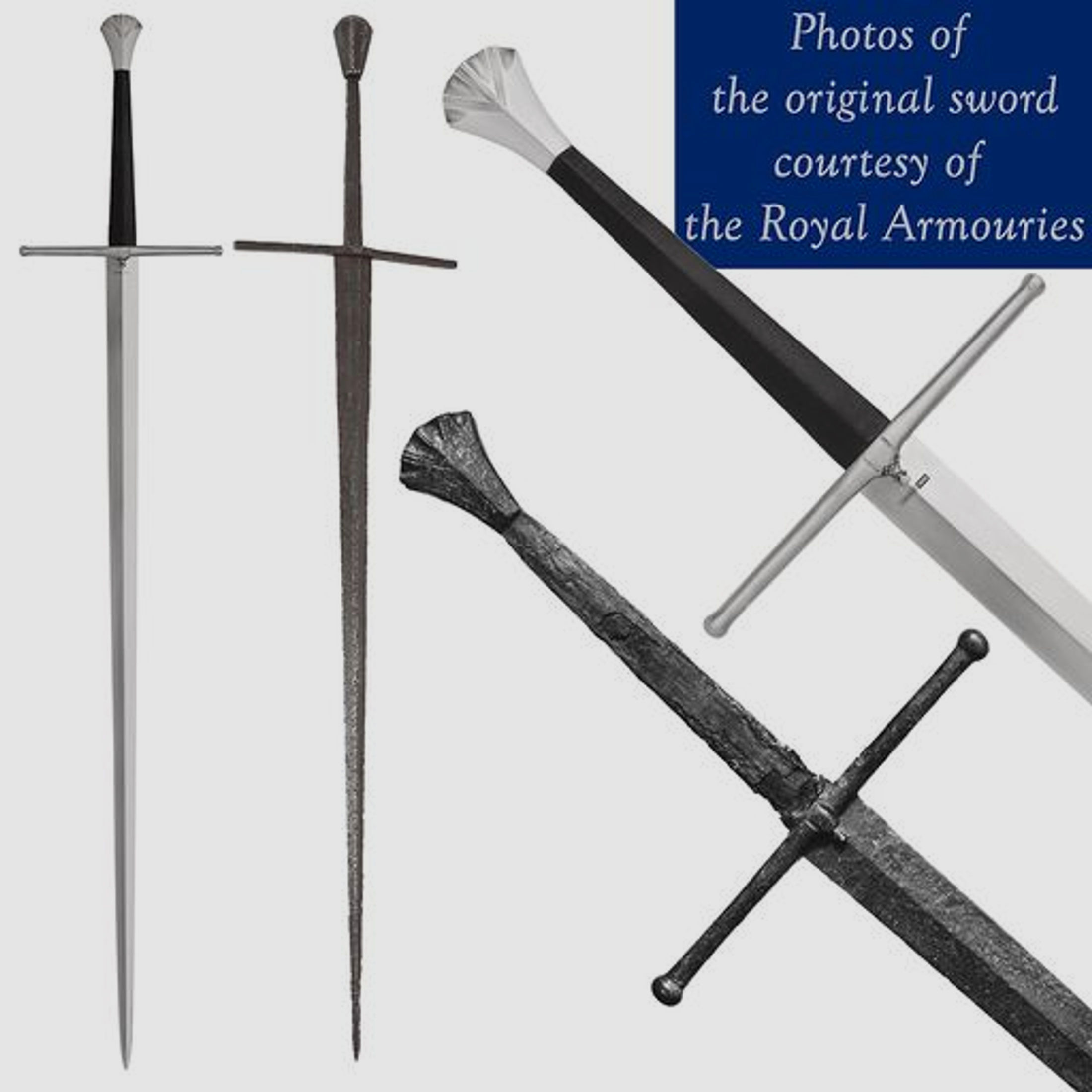 Englisches oder französisches Zweihandschwert aus dem 15. Jahrhundert, Royal Armouries Collection | stumpf | 42204.1