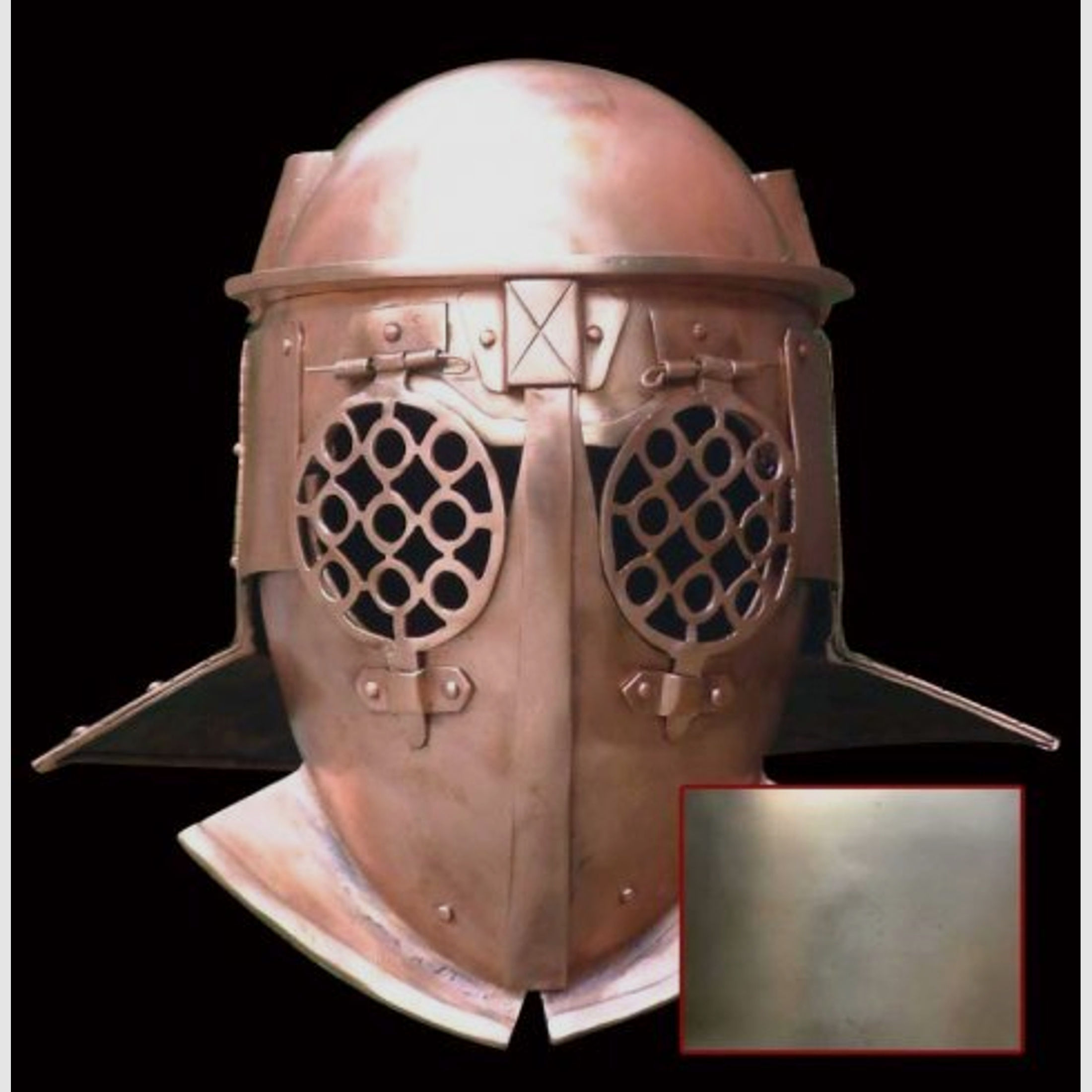 Provocator Helm - verzinnter Stahl | 71513