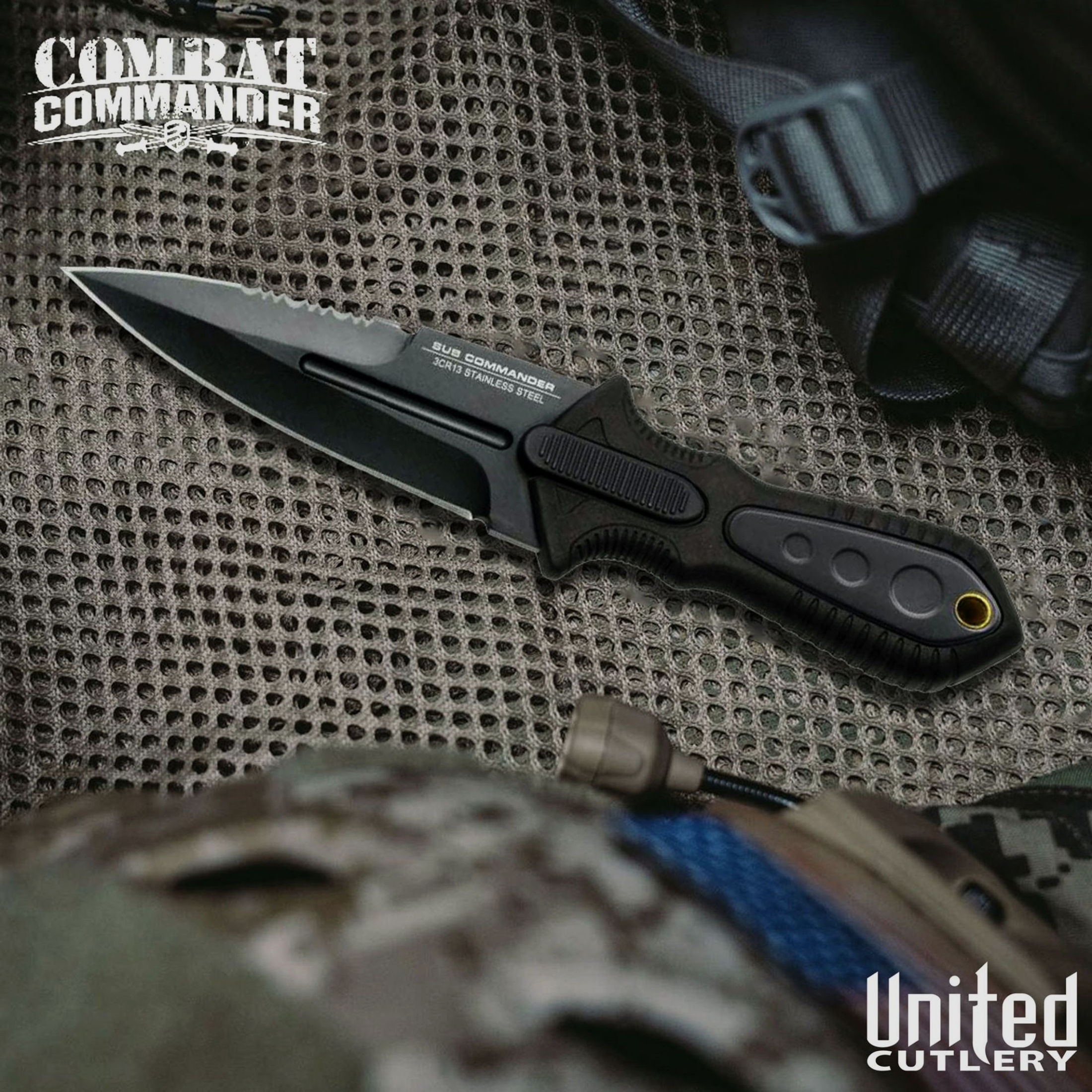 Combat Commander Stiefelmesser + Undercover CIA Stinger II (Bundle) | 88123+93593
