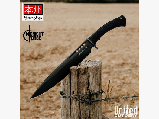 Honshu Boshin Midnight Forge Toothpick Messer mit Scheide | 93340